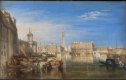 Seufzerbrücke, Dogenpalast und Zollamt, Venedig: Canaletto beim Malen